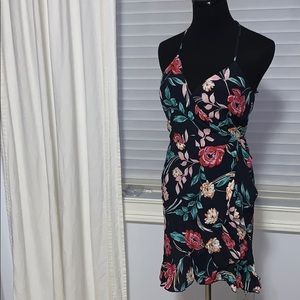 Lovers + Friends Floral Wrap Dress